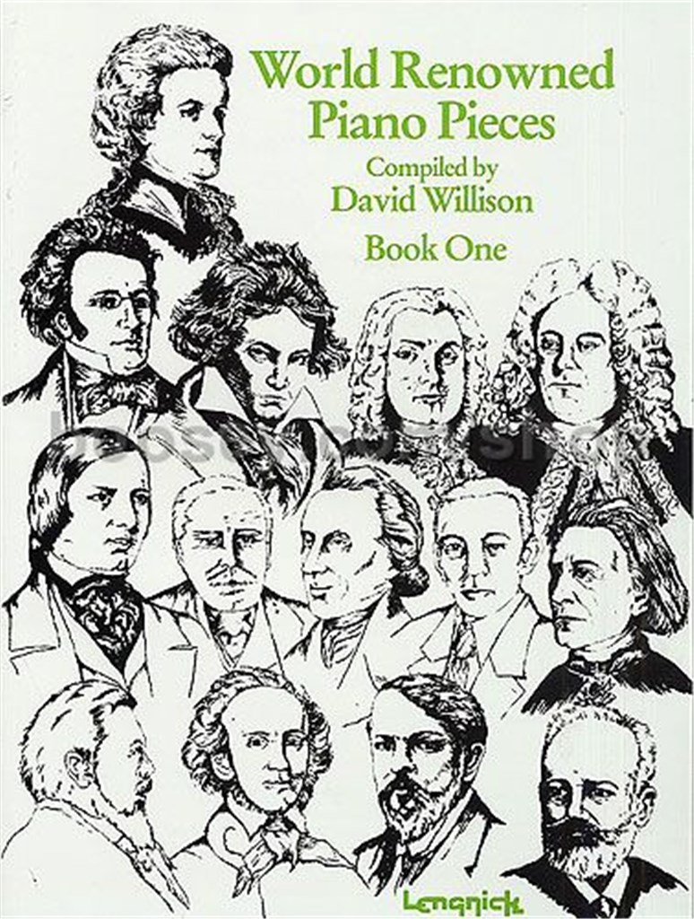 World Renowned Piano Pieces Book 1